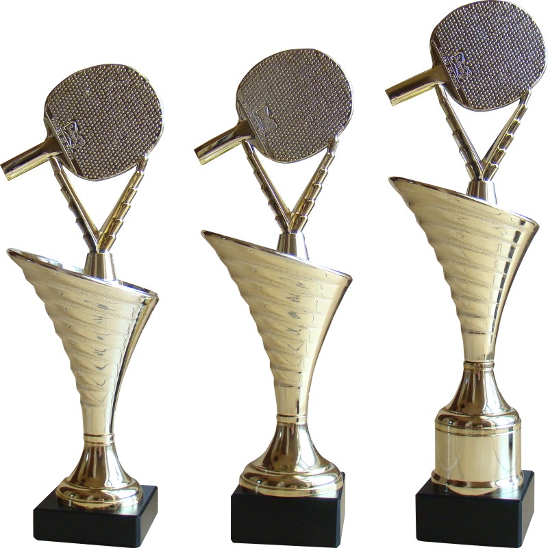Puchary PING PONG - STATUETKI Tenis Stołowy GRAWER