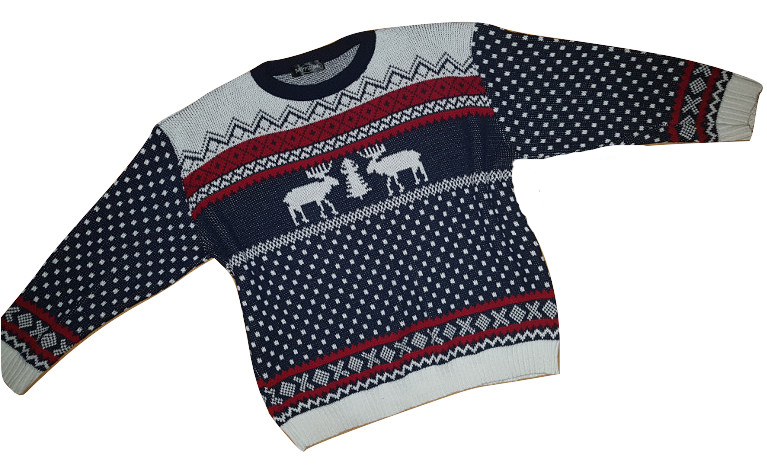 #K_SAHPIRE - świąteczny sweter - ROZM.44