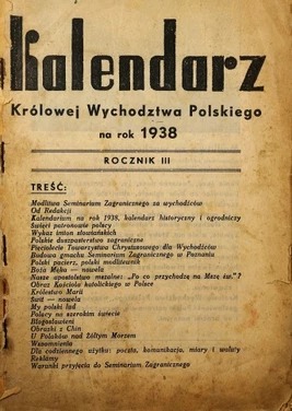 Kalendarz Królowej Wychodztwa Polskiego na rok