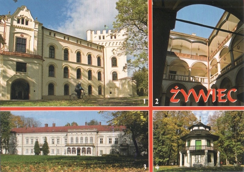 ŻYWIEC ZAMEK + PAŁAC HABSBURGÓW 2010R 7616511065 oficjalne