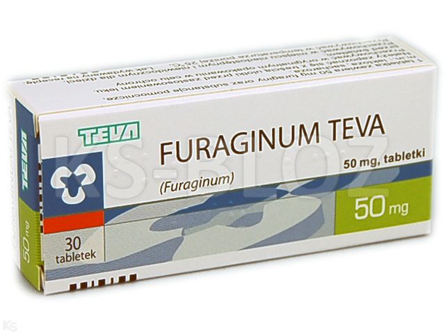 Furaginum Teva 50 mg 30 tabletek