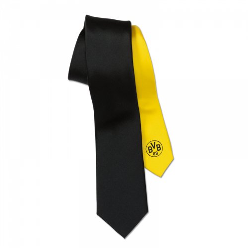 krawat jedwabny Borussia Dortmund BK