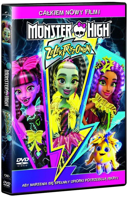 Monster High Zelektryzowani DVD Animowany