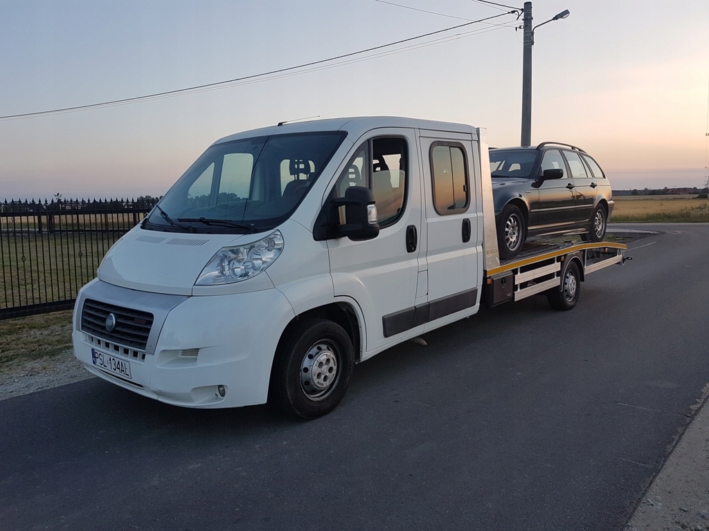 Fiat Ducato 3.0 160 Dubel Klima Autolaweta Najazd