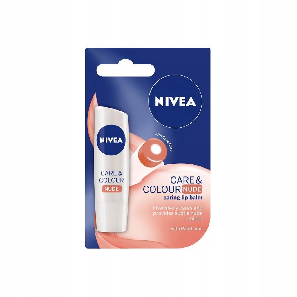 Nivea Lip Care & Color Pomadka ochronna NUDE