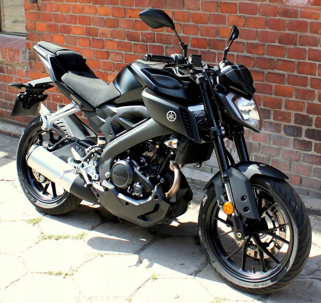 Yamaha MT-125 rok 2017 Tech Black. Jak NOWY! 147km - 7438686211 ...