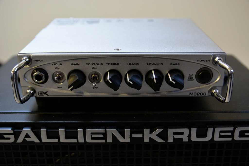 Gallien Krueger MB-200 wzmacniacz basowy głowa hea