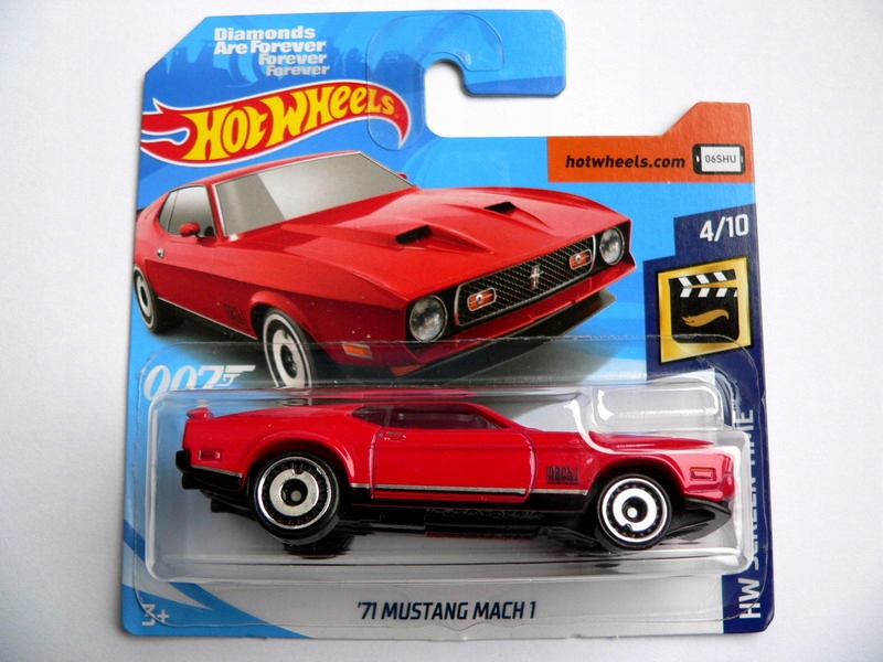 hot wheels 71 mustang mach 1 007