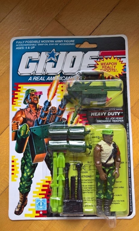 G.i.joe, Heavy Duty, seria 1, rok wyd. 1991, Nowy