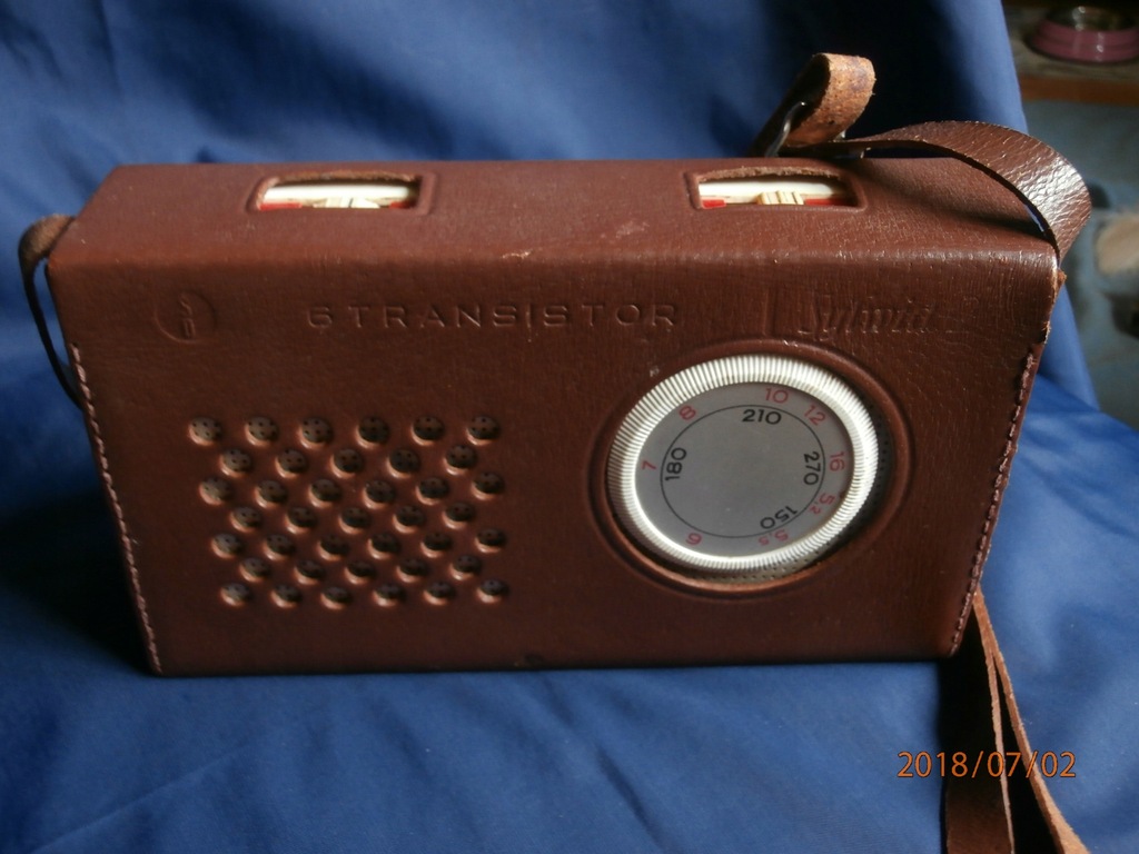 STARE POLSKIE RADIO TRANZYSTOROWE SYLWIA 2 UNITRA.