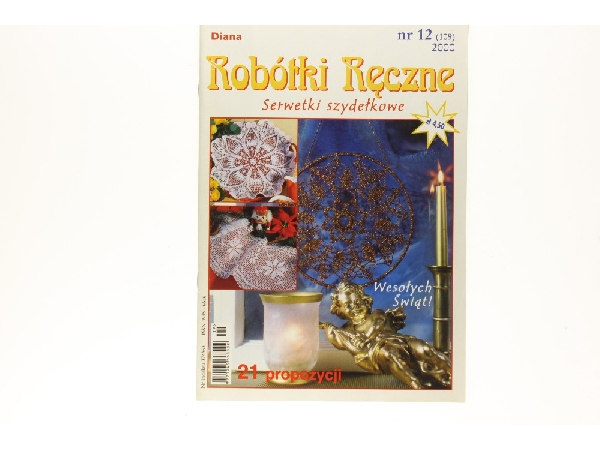 Robótki ręczne Serwetki szydełkowe
