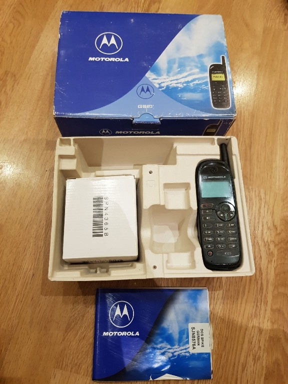 Motorola c520 Antyk Cegła Komplet Kolekcjonerski