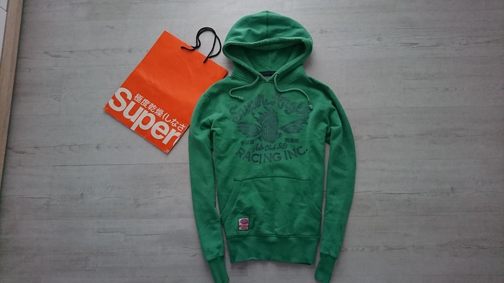 BLUZA BLUZKA SUPERDRY M L