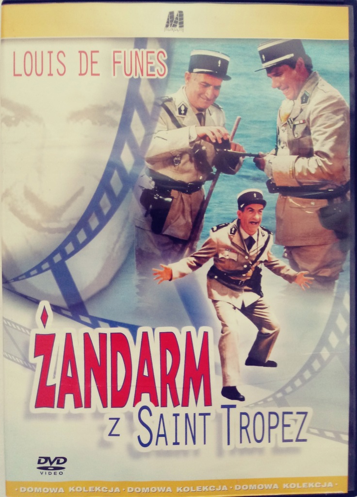 Żandarm z Saint Tropez - Louis de Funes DVD