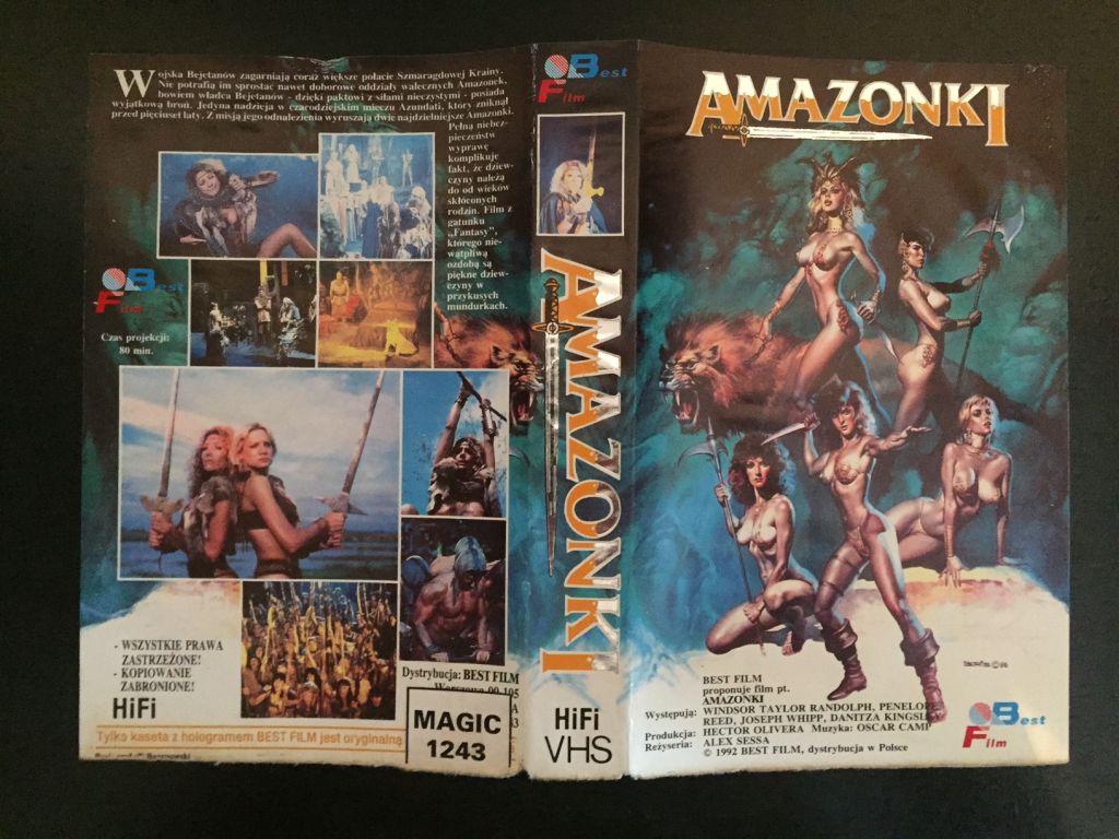 Amazonki VHS Rarytas Unikat