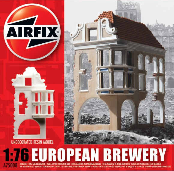 AIRFIX 75008 Ruiny budynku WWII - Kamienica z rest