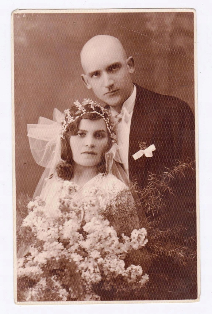 L Mueller Radom ok 1932 ŚLUBNA sepia