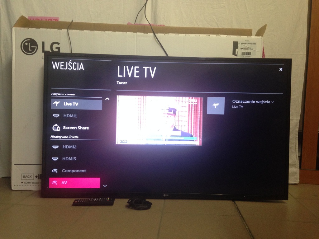 TV LG 49UH610V warto! czytaj opis