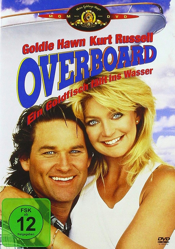 Dama Za Burtą 1987 Goldie Hawn Kurt Russell DVD