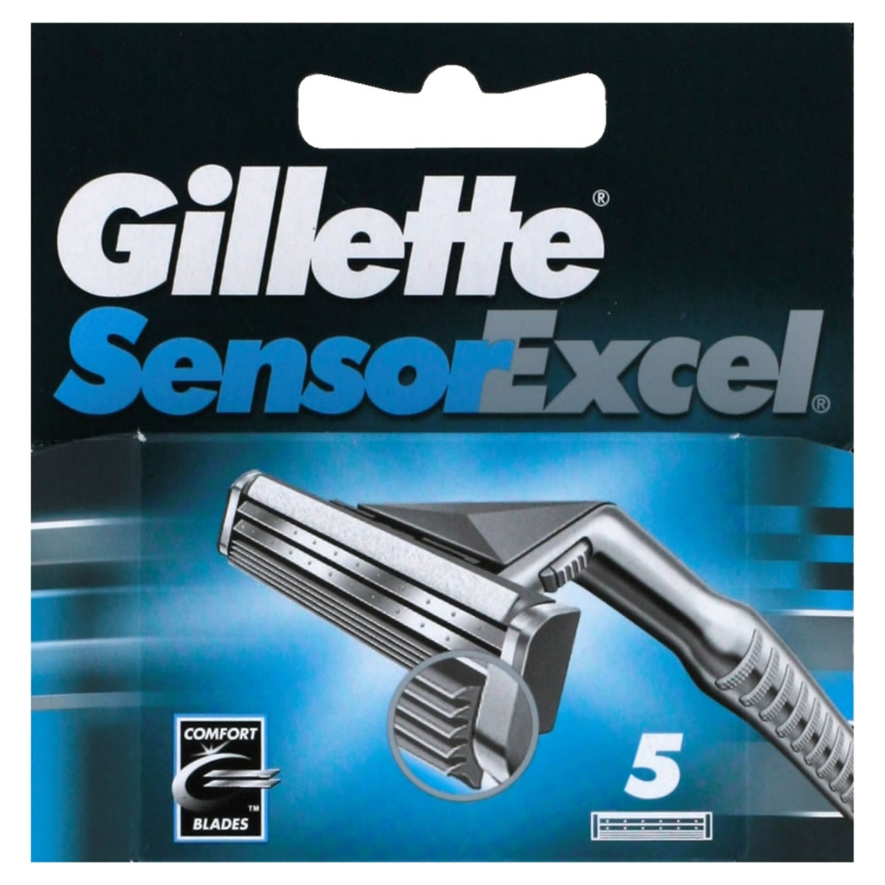 GILLETTE Sensor Excel wkłady do maszynki 5 sztuk