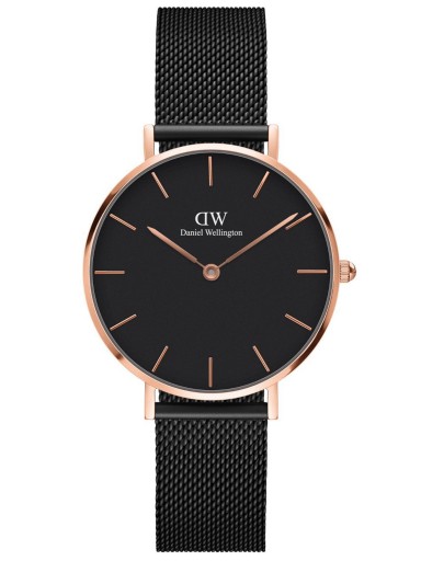 Damski Zegarek Daniel Wellington Czarny 7657327296 Oficjalne Archiwum Allegro