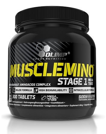 OLIMP MUSCLEMINO AMINO STAGE 1 MEGA TABS 300 TABL