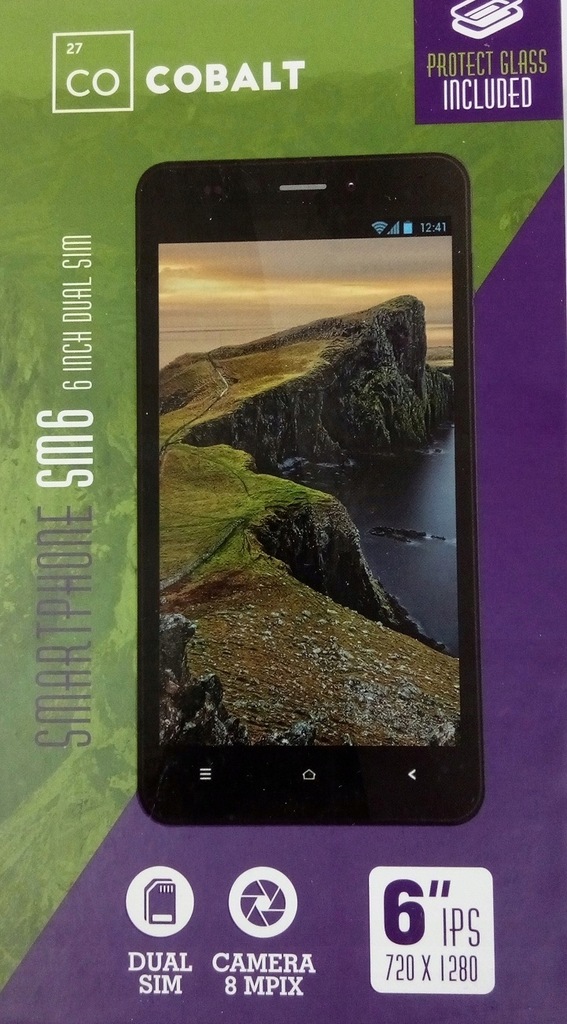 SMARTFON COBALT SM6 8MPX 2xSIM ANDROID 7.0 FV23%