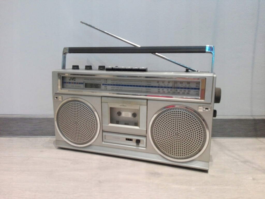 Radiomagnetofon JVC RC-555KL VINTAGE lata 80