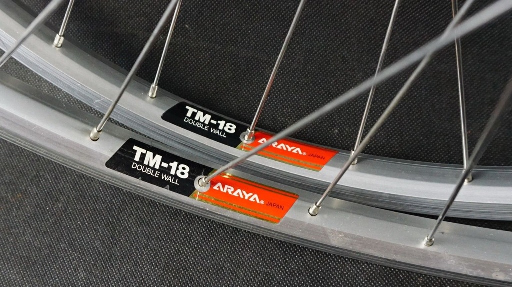 retro mtb koła 26 ARAYA TM-18 suntour powerflo 8s