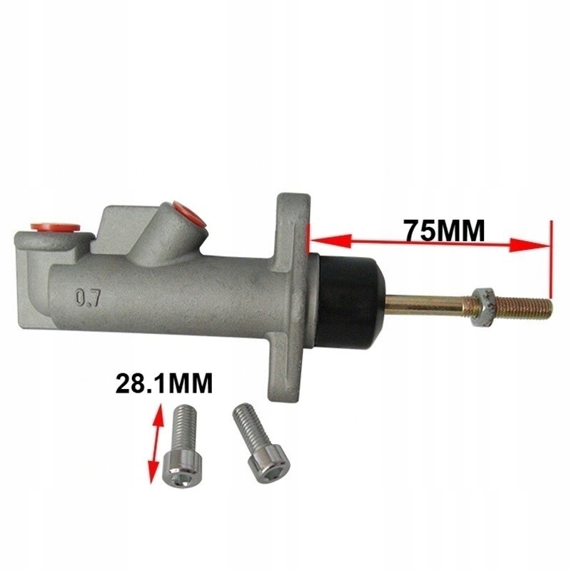 Pompa hamulca hydraulicznego 0,7" 75mm