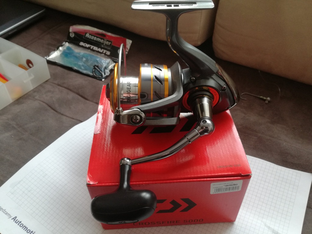 Nowy kołowrotek DAIWA CROSSFIRE 5000