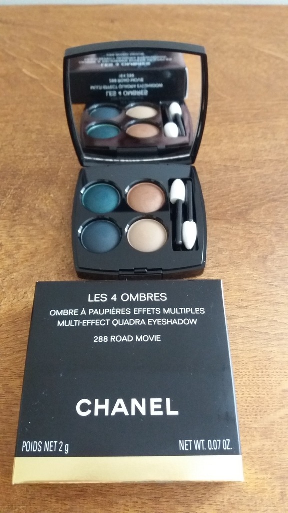 Les 4 Ombres Multi-Effect Quadra Eyeshadow - 288 Road Movie by Chanel for  Women - 0.07 oz Eye Shadow