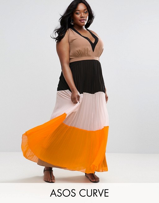 ASOS KOLOROWA SUKIENKA PLUS SIZE 48/4XL K8/22