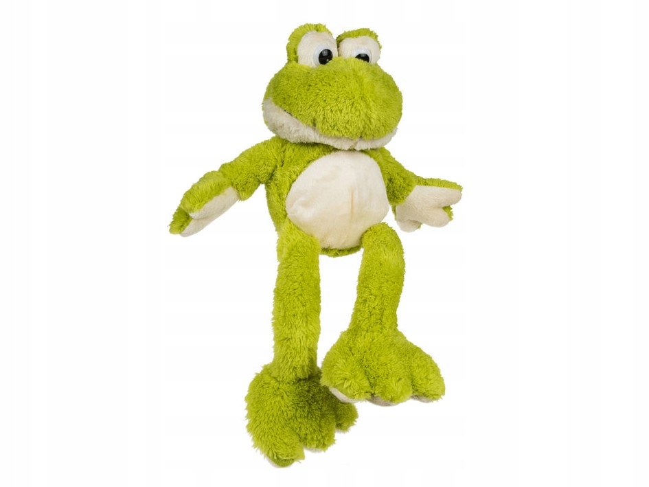 PLUSZOWA ZIELONA ŻABKA 36 CM PLUSZAK MASKOTKA ŻABA