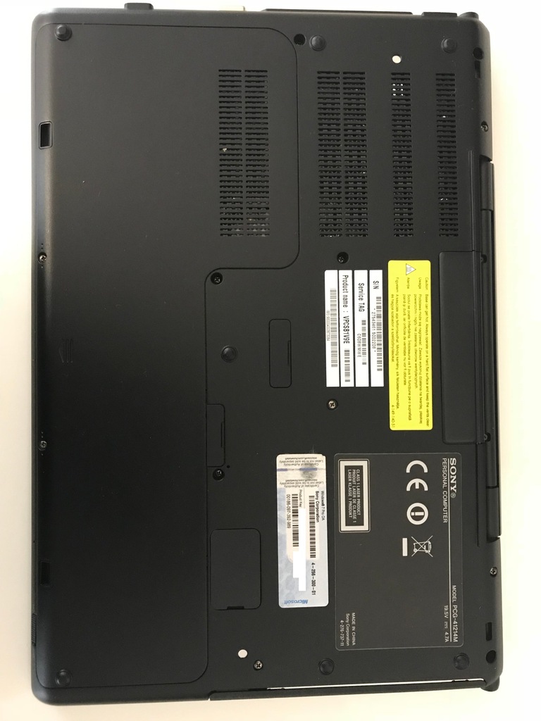 Sony Vaio PCG -41214M - 7083979129 - oficjalne archiwum Allegro