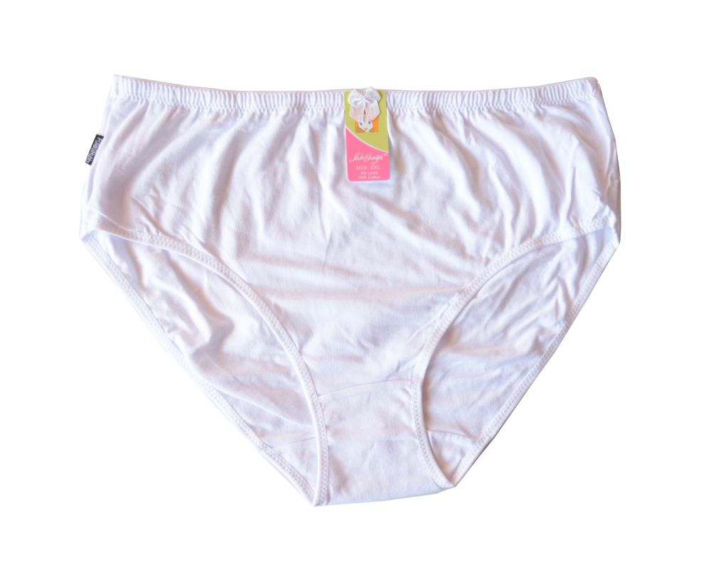 XXL majtki bawełniane 2XL nr 728 białe