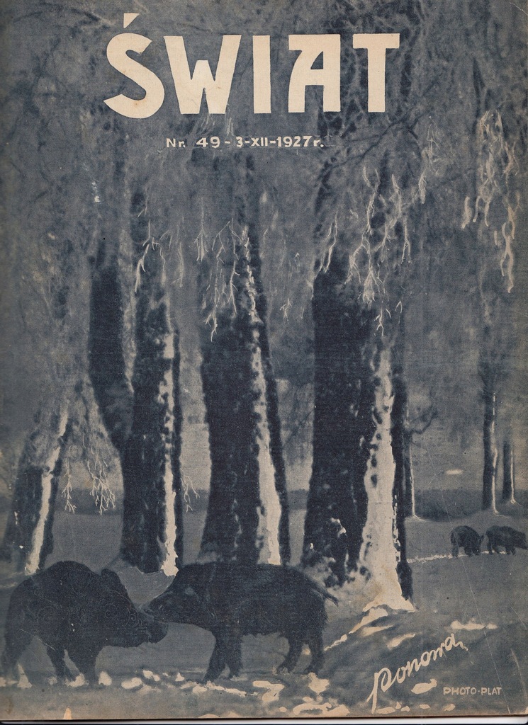 Polskie Zakłady Skody Zakopane T. Pruszkowski 1927