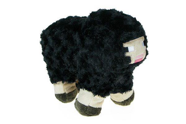 MINECRAFT - pluszowa maskotka CZARNA OWCA 26cm