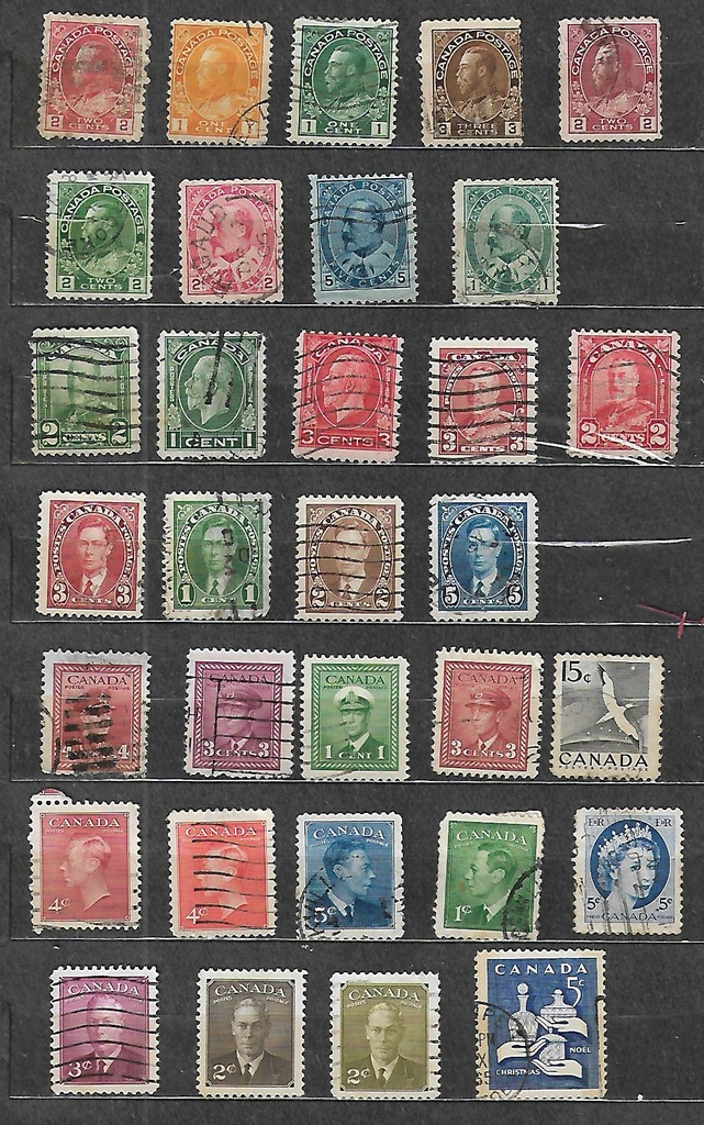 Kanada bardzo stare znaczki pocztowe od 1zł !!!