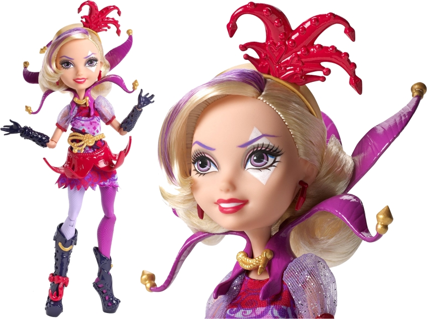 EVER AFTER HIGH COURTLY JESTER CÓRKA JOKERA DHD78