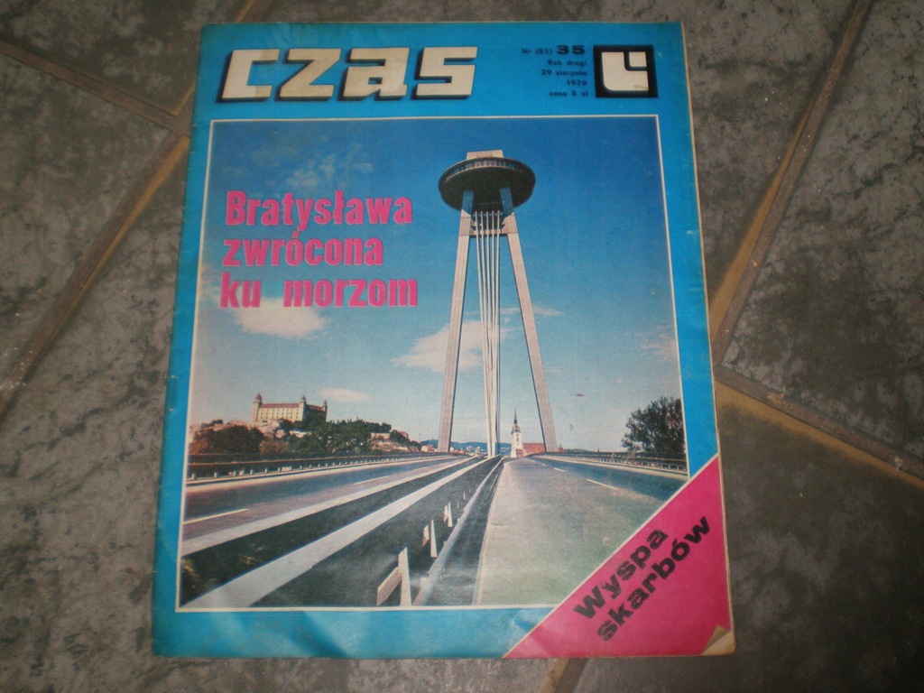 czasopismo Czas z 1976 - reklama Pewex