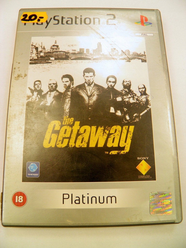 The Getaway Platinum PS2