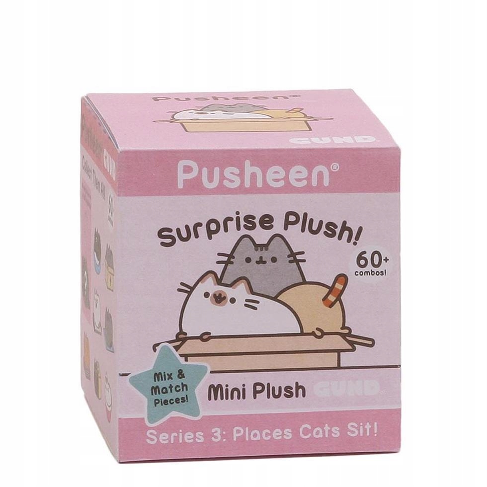 NIESPODZIANKA PUSZIN KOTEK KOT PUSHEEN W PUDEŁKU