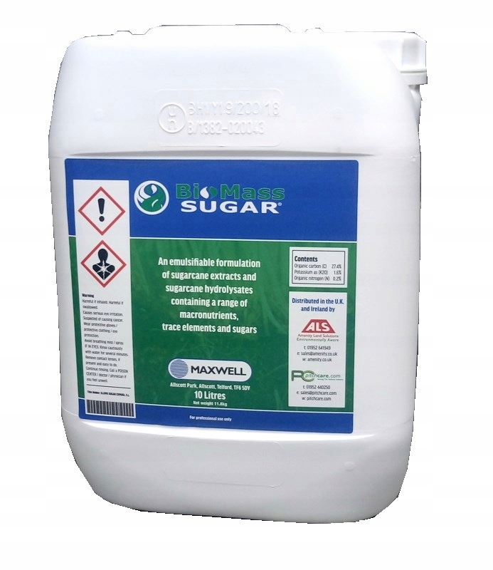 BIOMASS SUGAR 10L na pędraki, nicienie