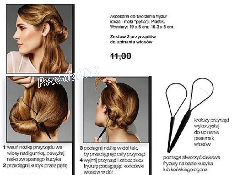 AVON Przyrząd do układania upinania włosów KOKA