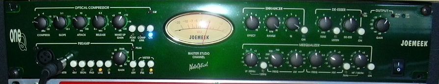 Joemeek One Q preamp channel strip