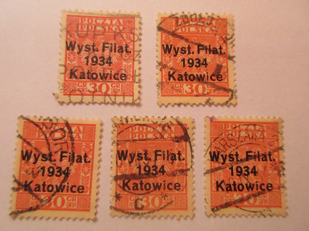POLSKA WF KATOWICE 1934 - ZESTAW