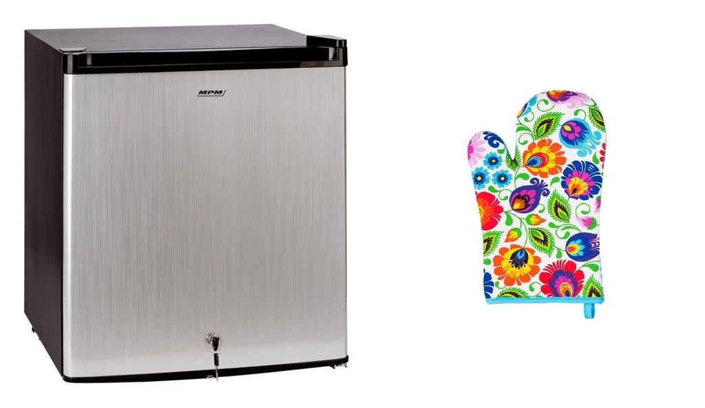 Mała lodówka z zamkiem MPM-46-CJ-03 A+ 52 L+GRATIS