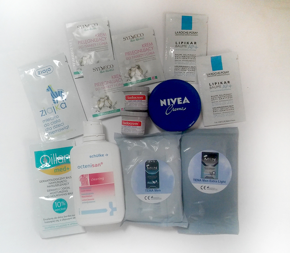 ZESTAW KOSMETYKÓW NIVEA TENA SYLVECO PRÓBKI ZIAJKA