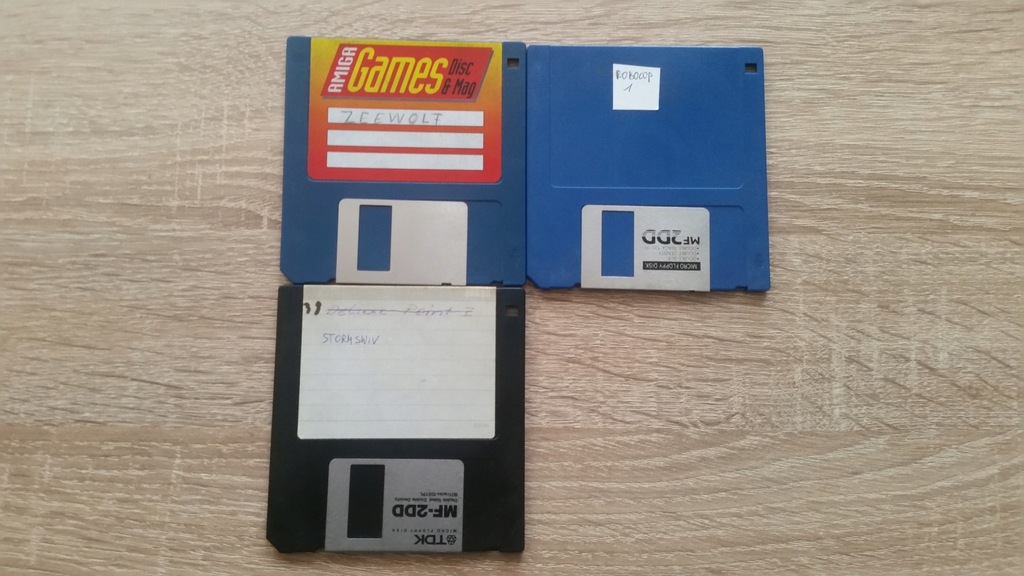 Dyskietki do Amiga 500 sprawne